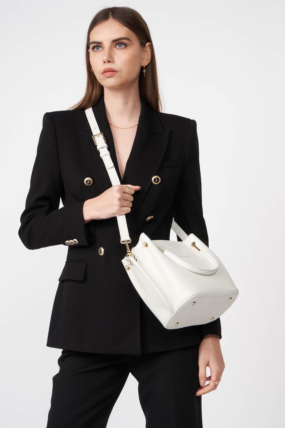 Sac à main - Foulonné Double LOUISA