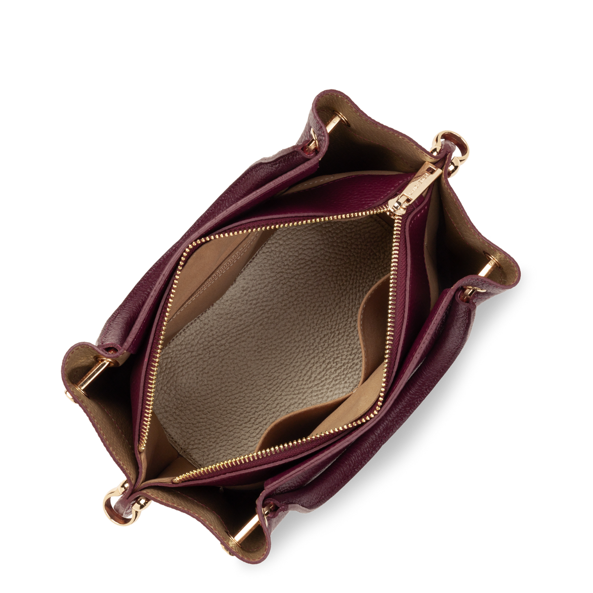 Sac à main - Foulonné Double LOUISA