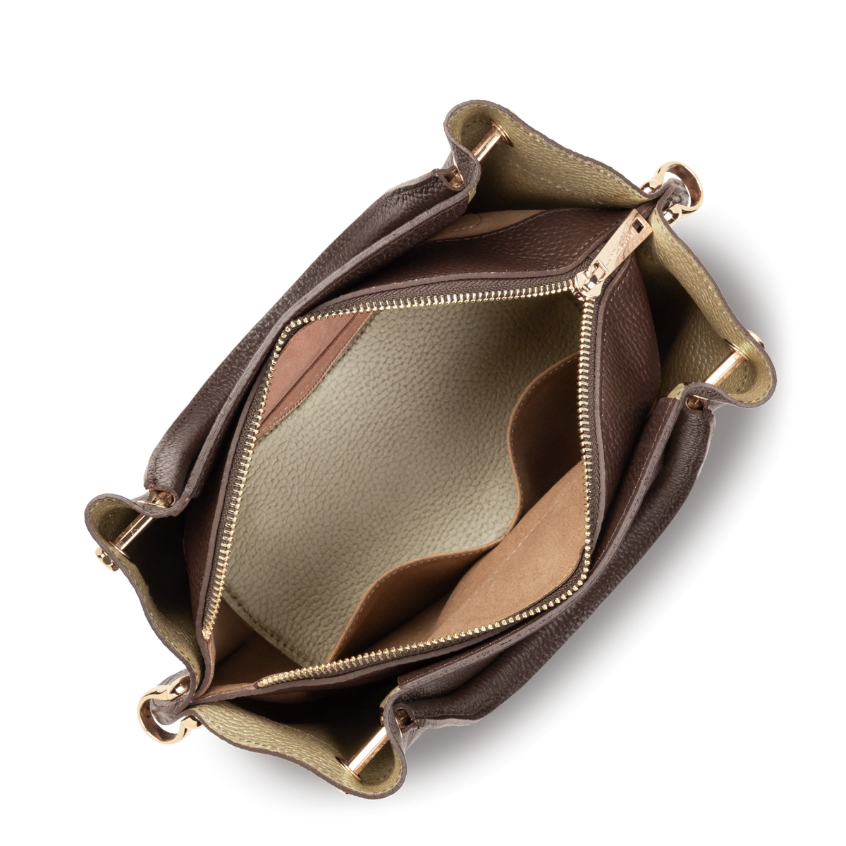 Sac à main - Foulonné Double LOUISA