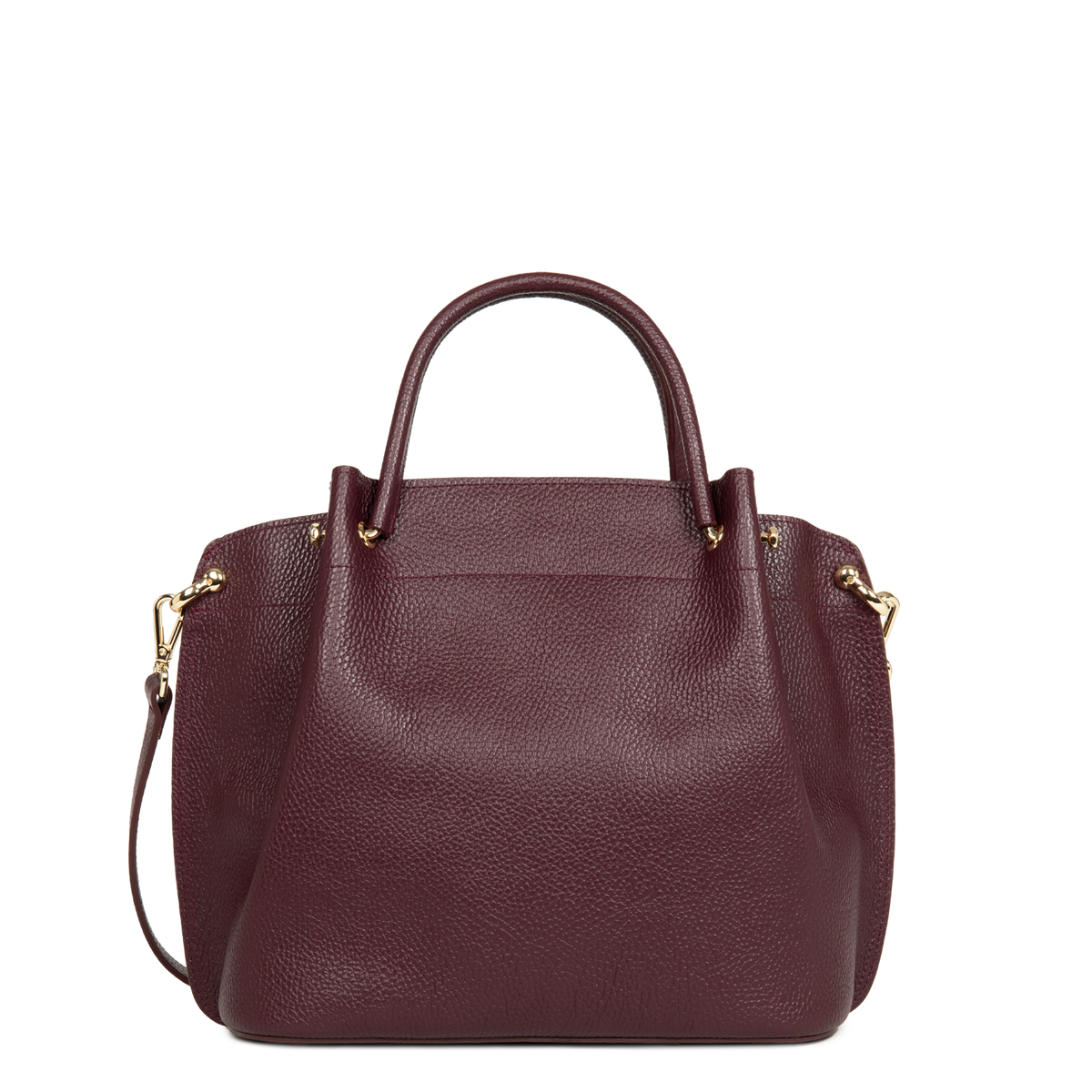 Grand sac à main - Foulonné Double LOUISA
