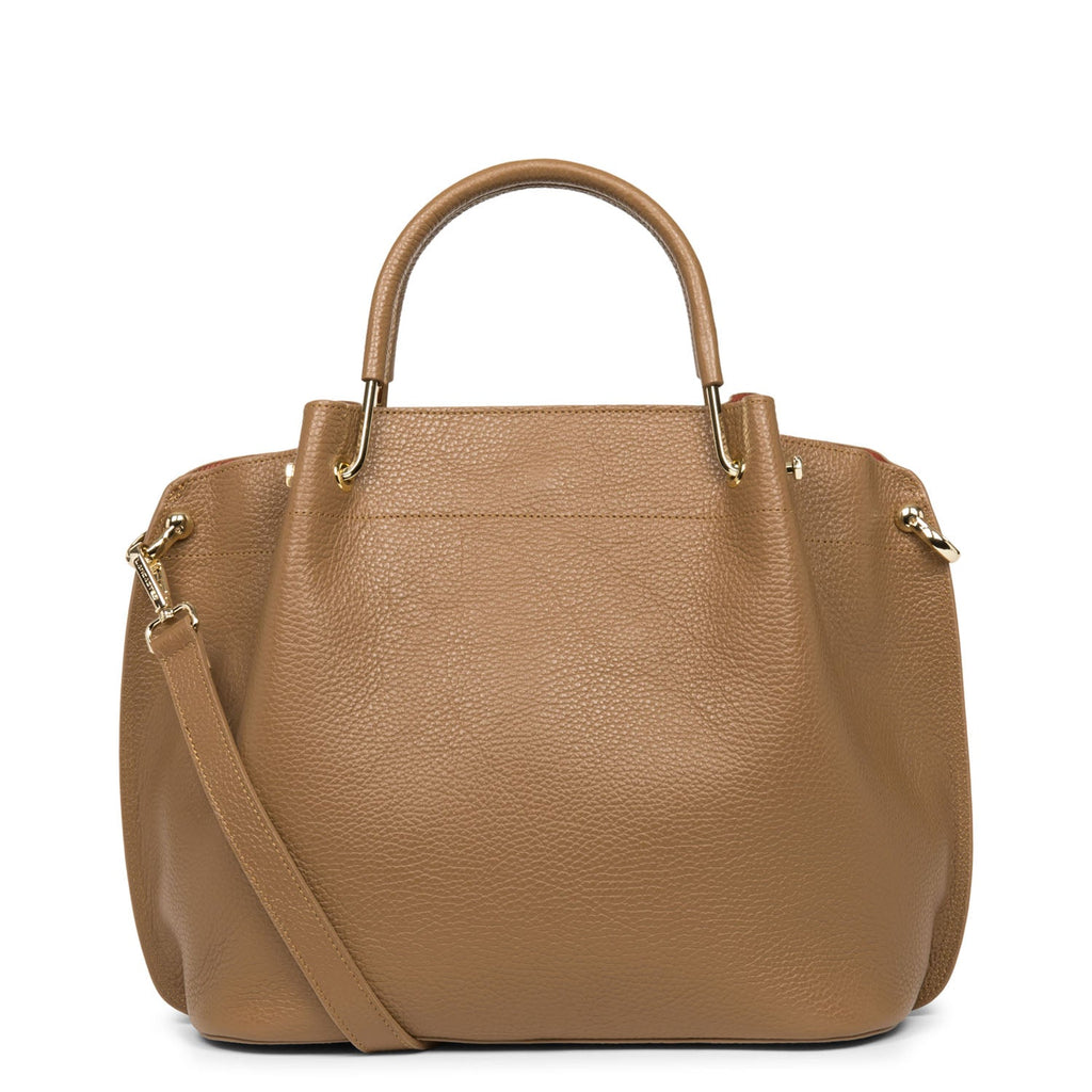 Grand sac à main - Foulonné Double LOUISA