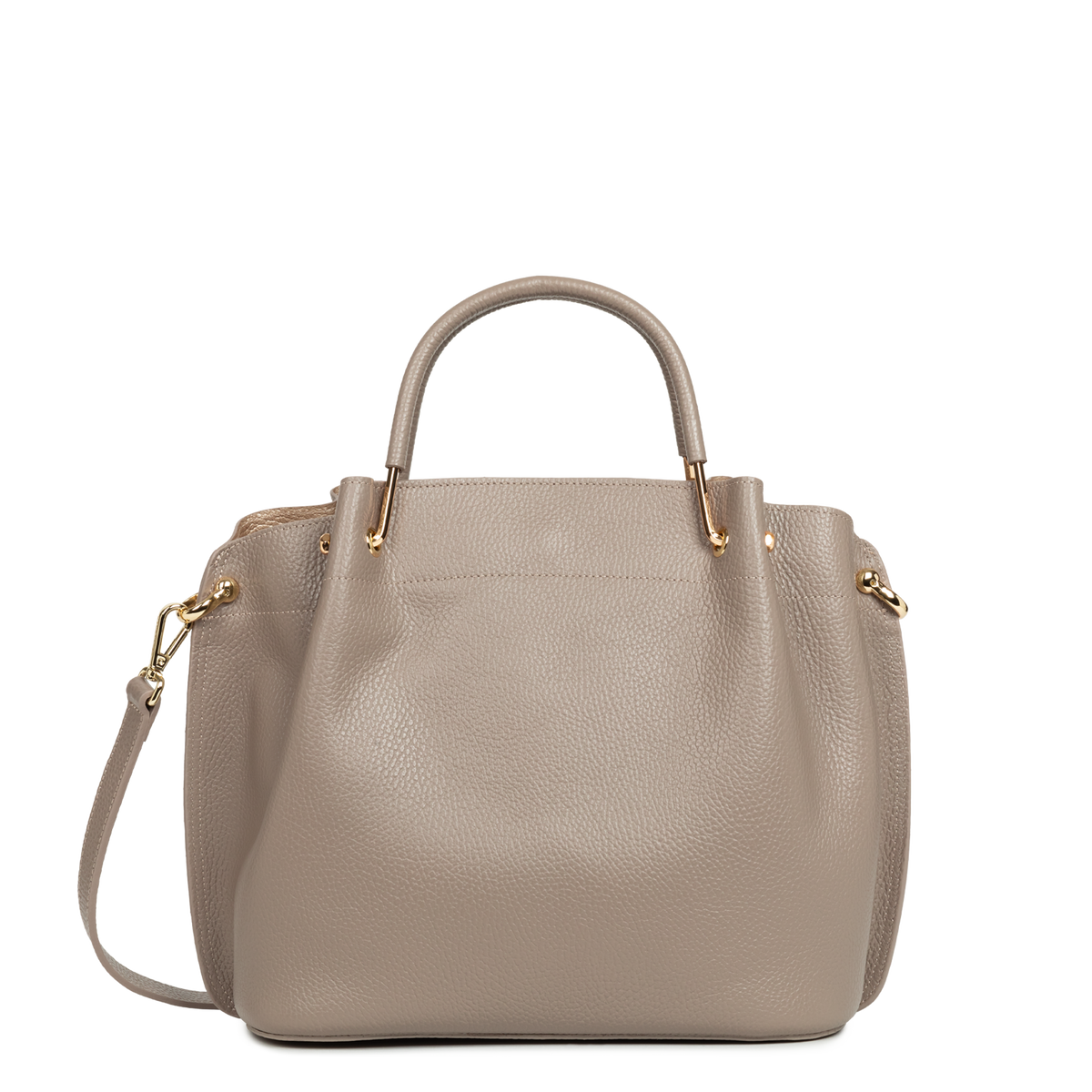 Grand sac à main - Foulonné Double LOUISA