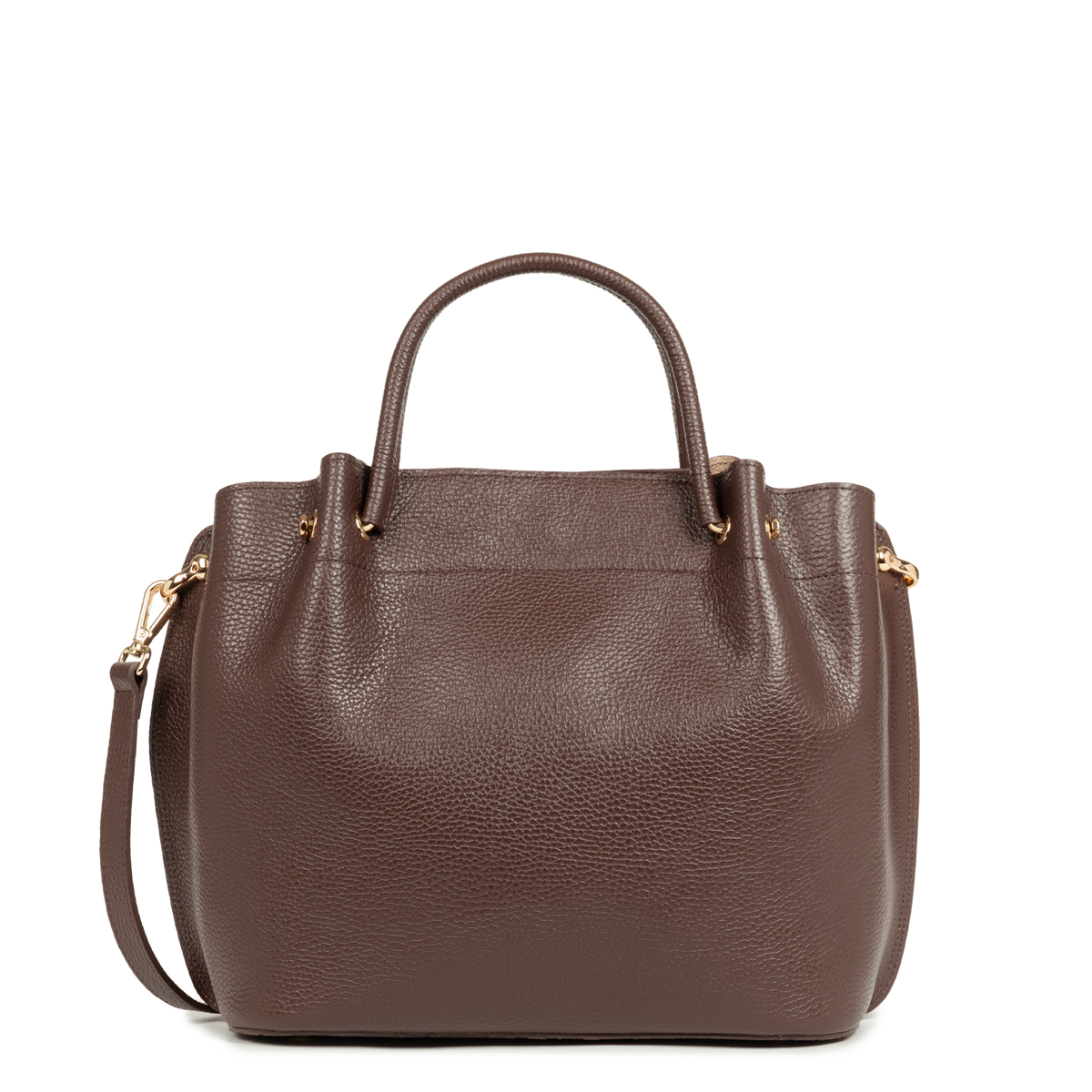 Grand sac à main - Foulonné Double LOUISA