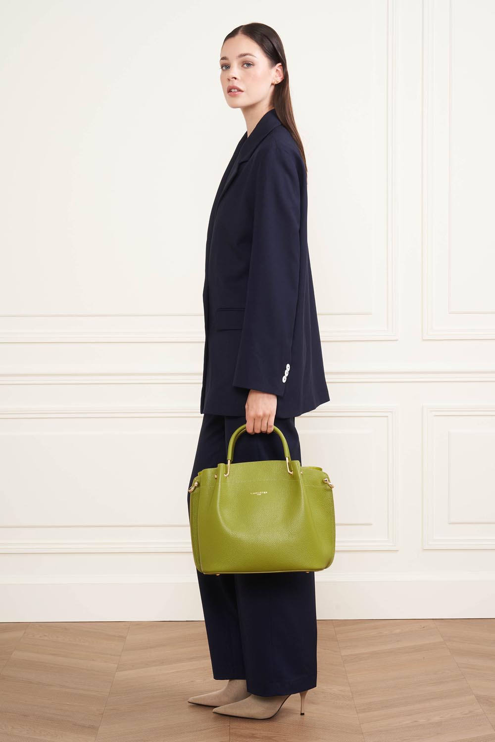 Grand sac à main - Foulonné Double LOUISA