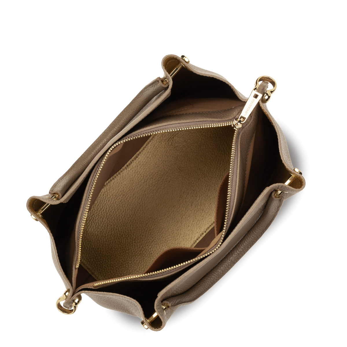 Grand sac à main - Foulonné Double LOUISA