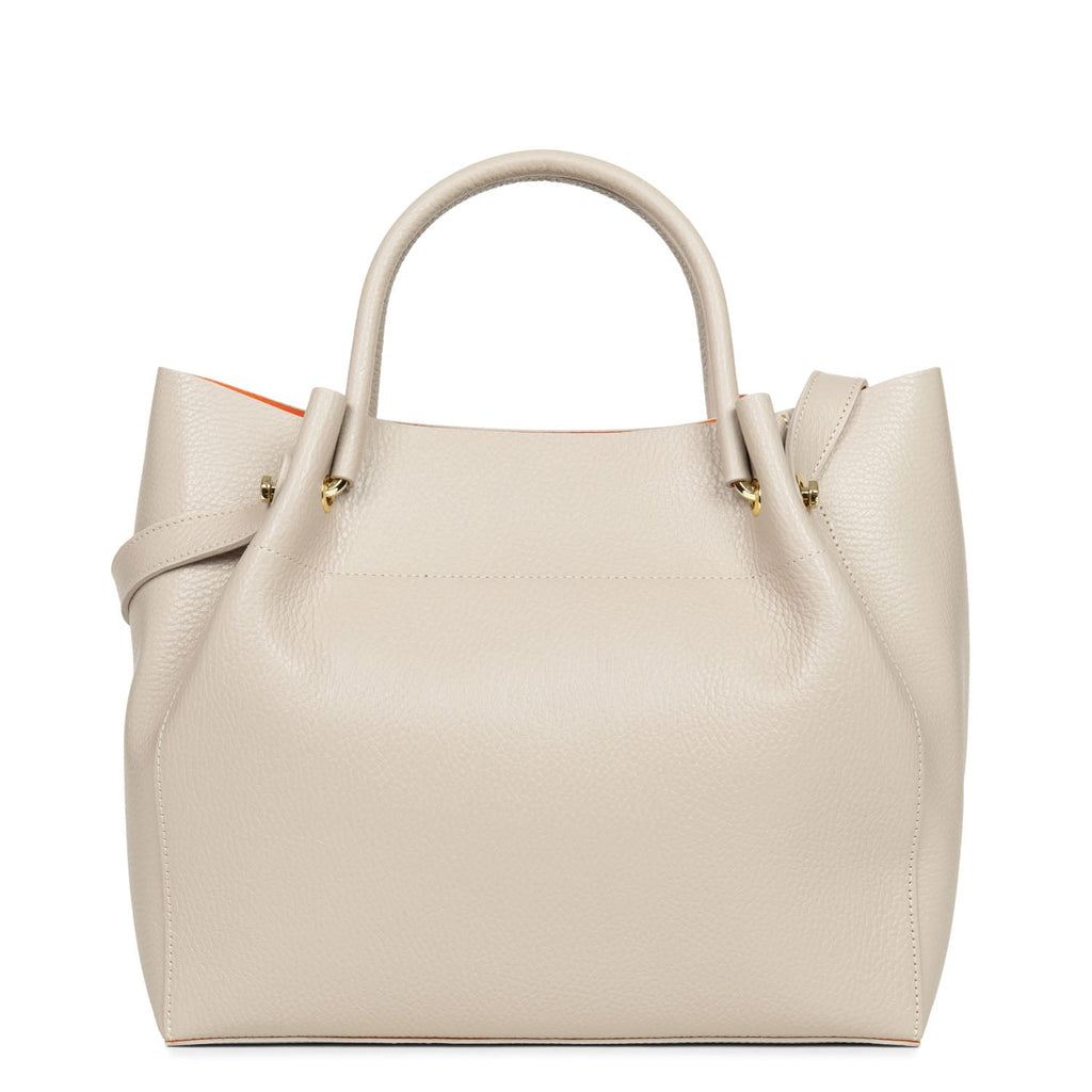 Grand sac cabas épaule - Foulonné Double LOUISA