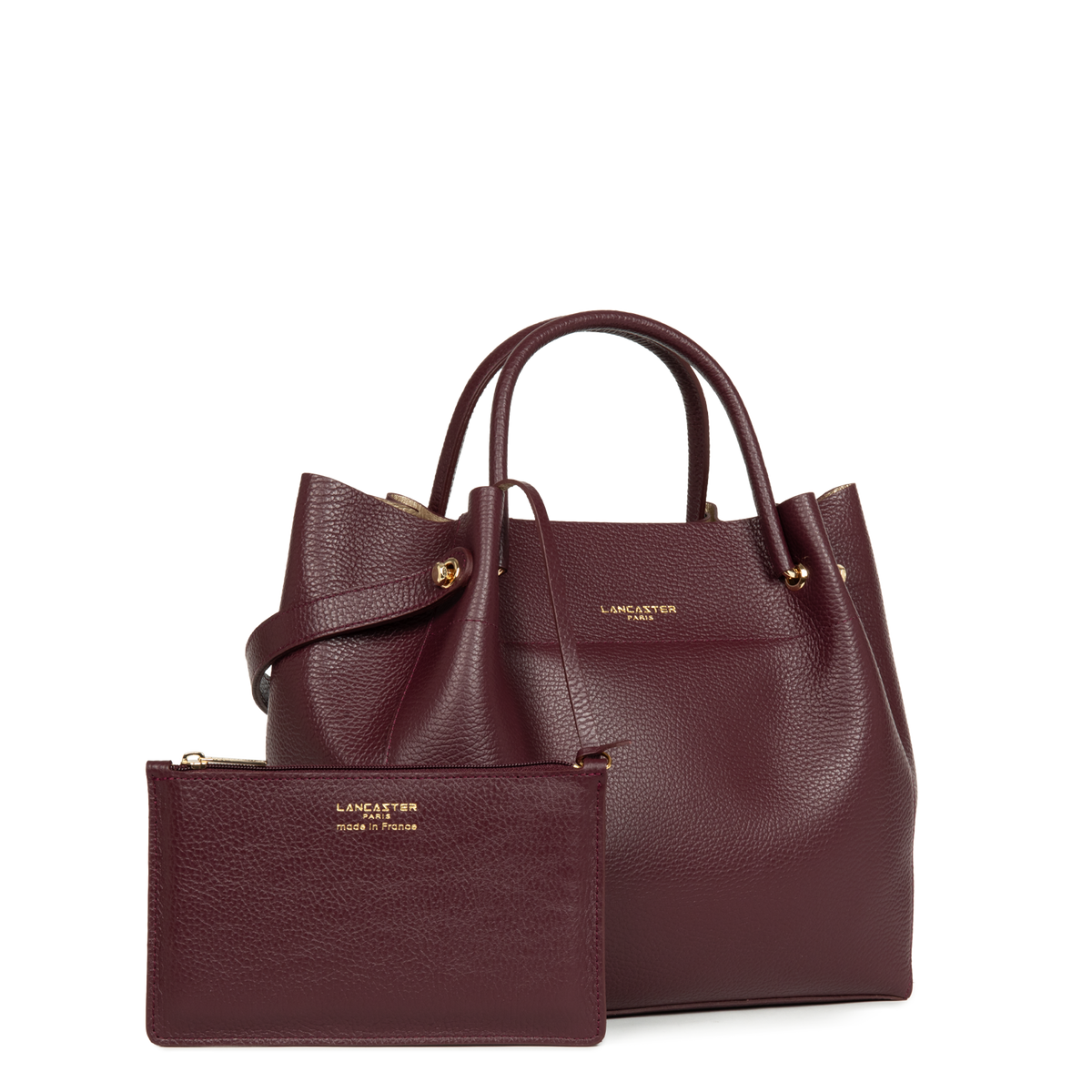 Grand sac cabas épaule - Foulonné Double LOUISA