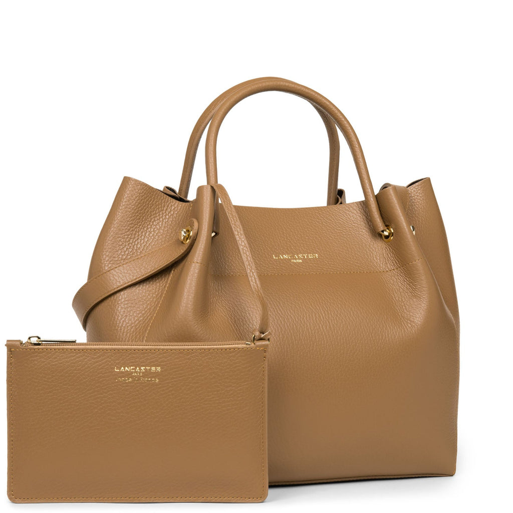 Grand sac cabas épaule - Foulonné Double LOUISA