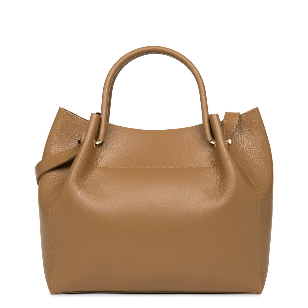 Grand sac cabas épaule - Foulonné Double LOUISA