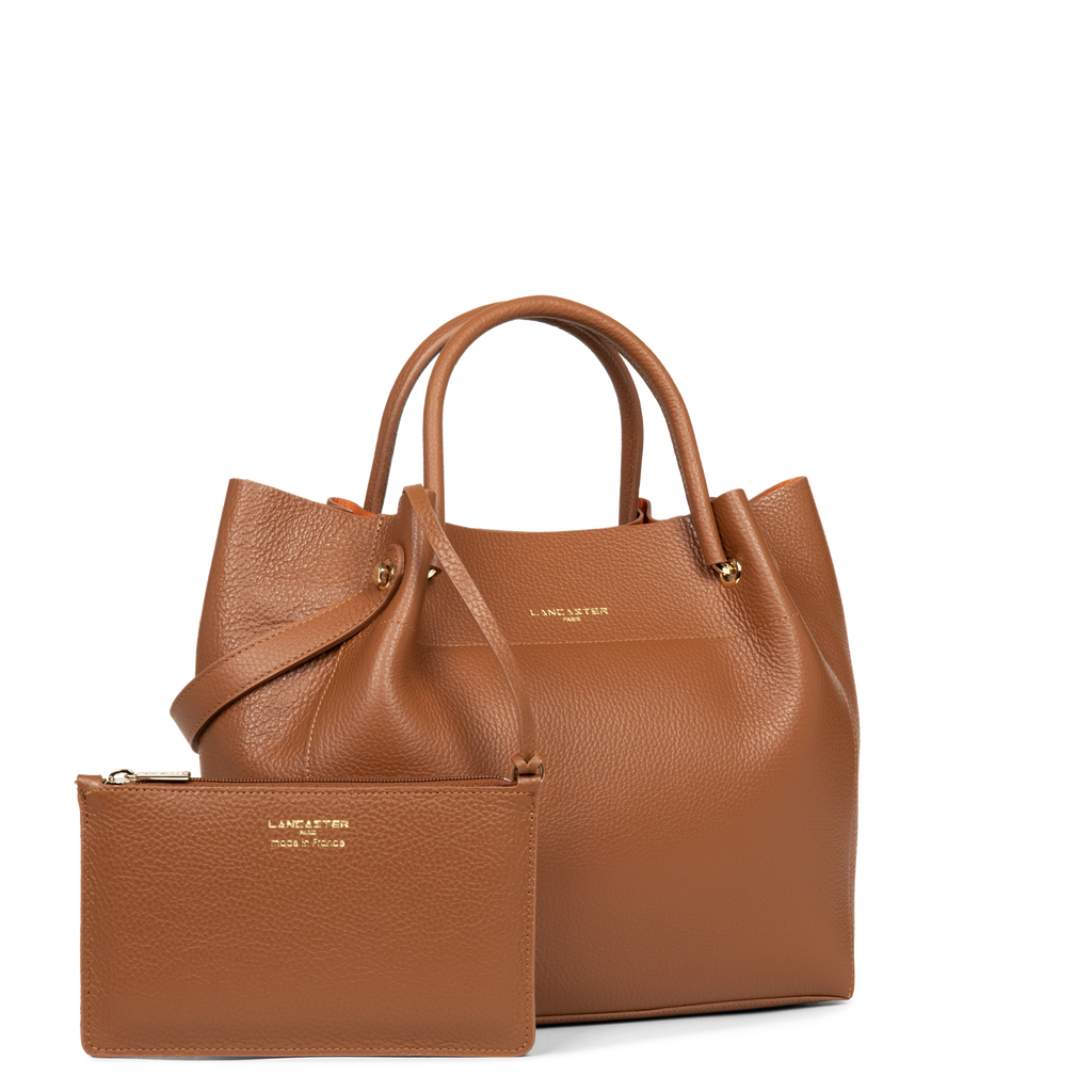 Grand sac cabas épaule - Foulonné Double LOUISA