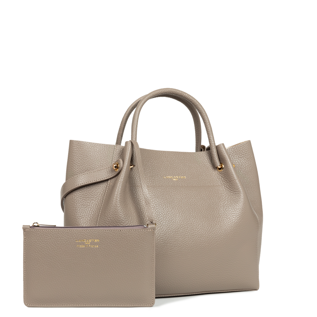 Grand sac cabas épaule - Foulonné Double LOUISA