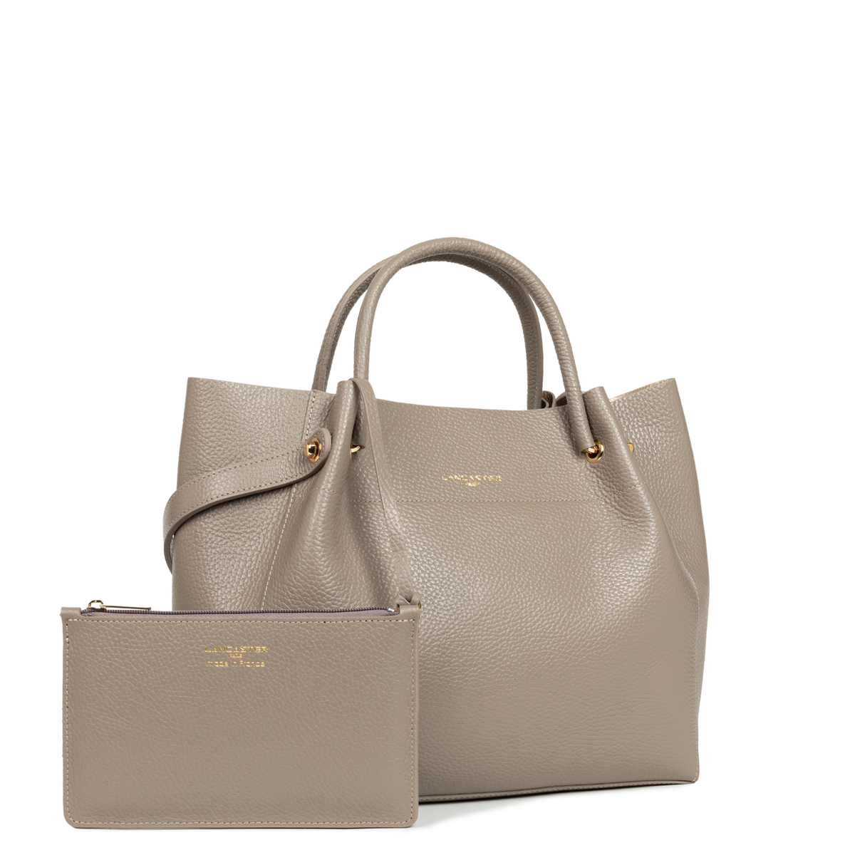 Grand sac cabas épaule - Foulonné Double LOUISA