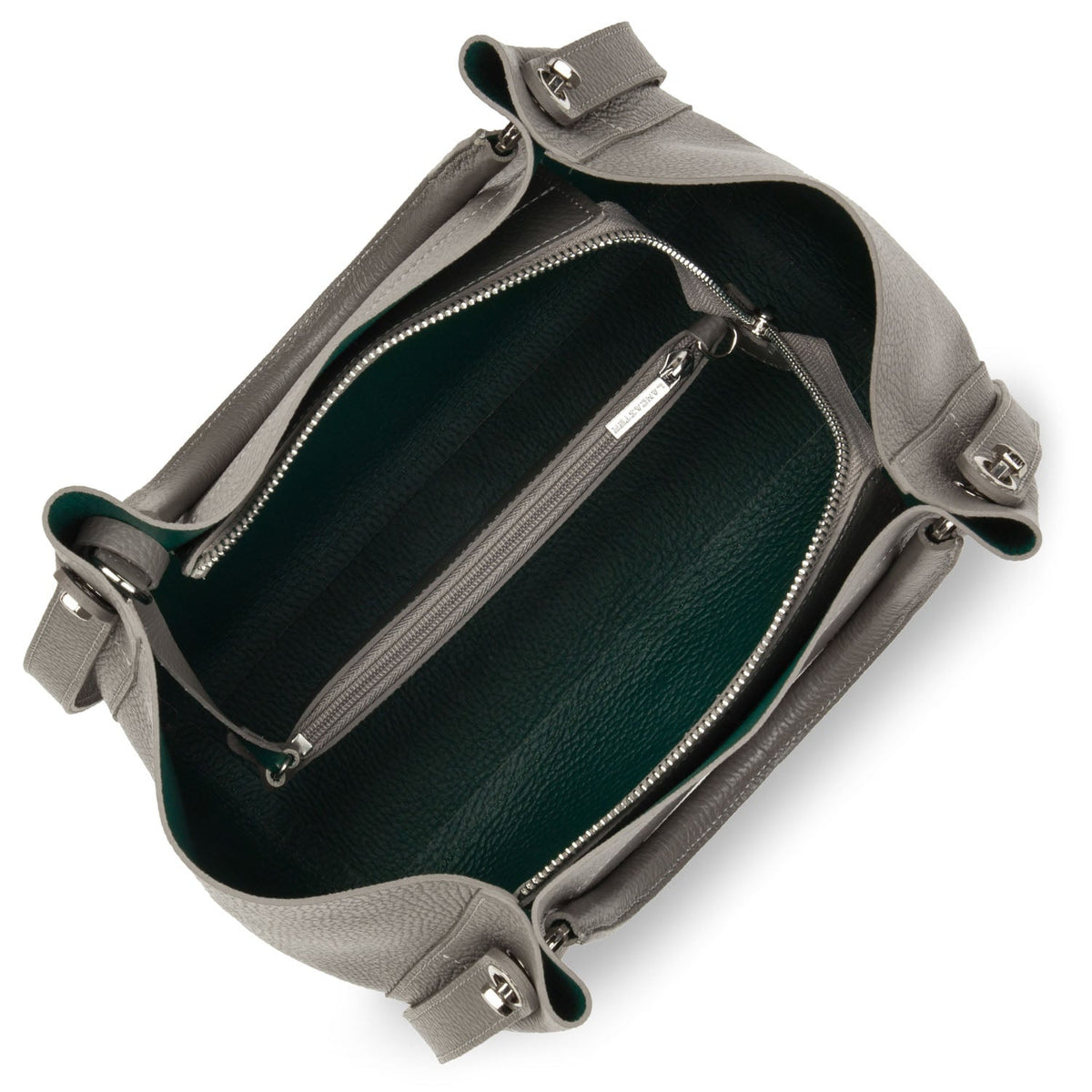 Grand sac cabas épaule - Foulonné Double LOUISA