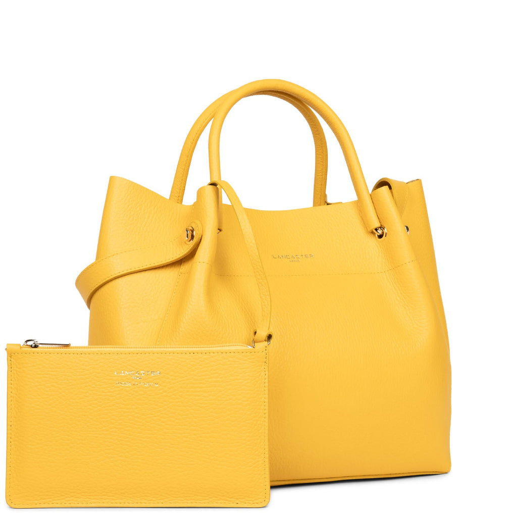 Grand sac cabas épaule - Foulonné Double LOUISA