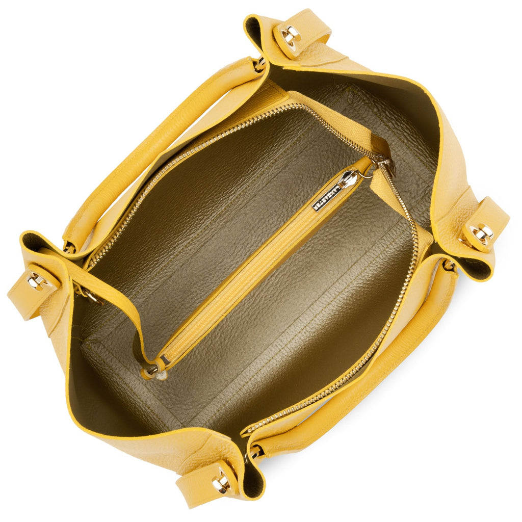 Grand sac cabas épaule - Foulonné Double LOUISA