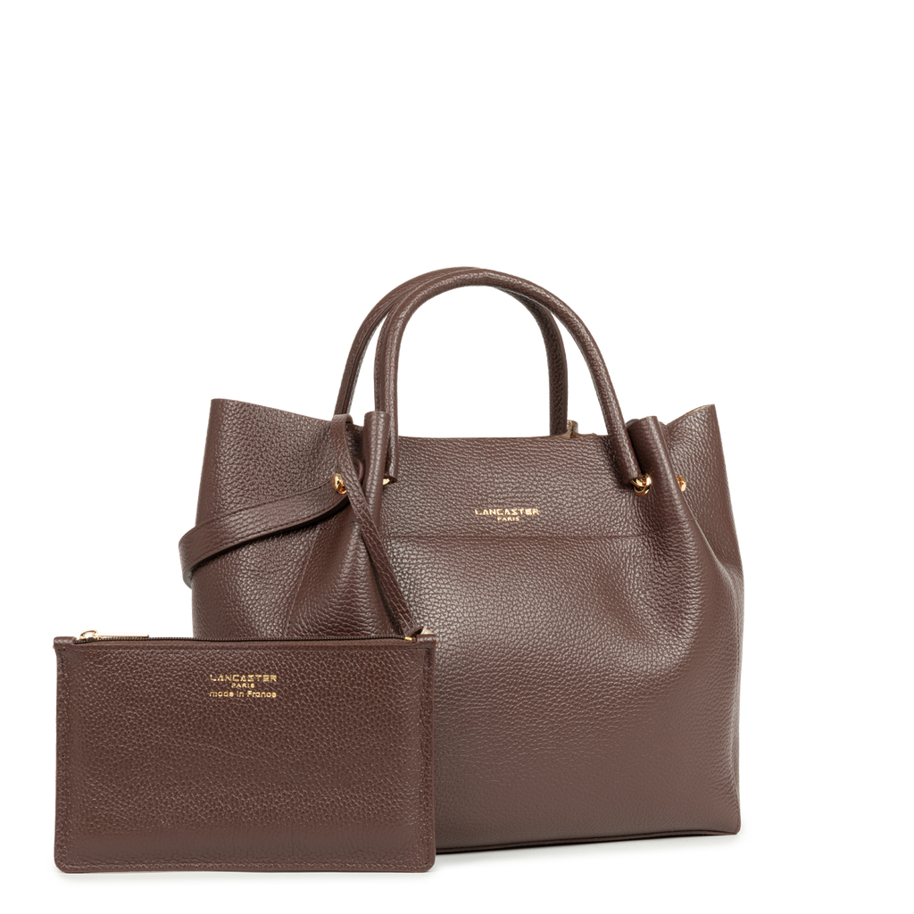 Grand sac cabas épaule - Foulonné Double LOUISA