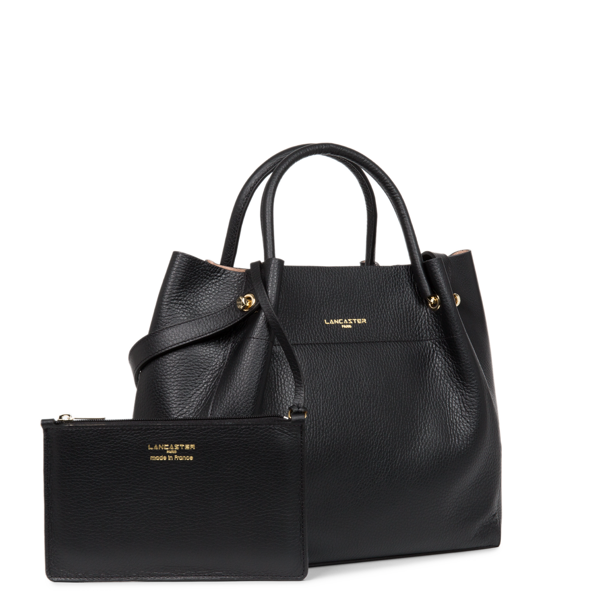 Grand sac cabas épaule - Foulonné Double LOUISA