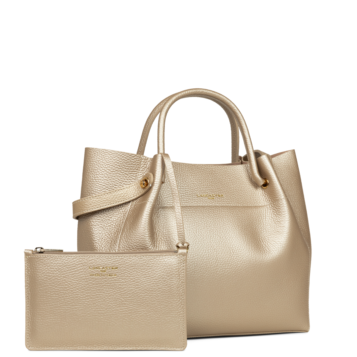 Grand sac cabas épaule - Foulonné Double LOUISA