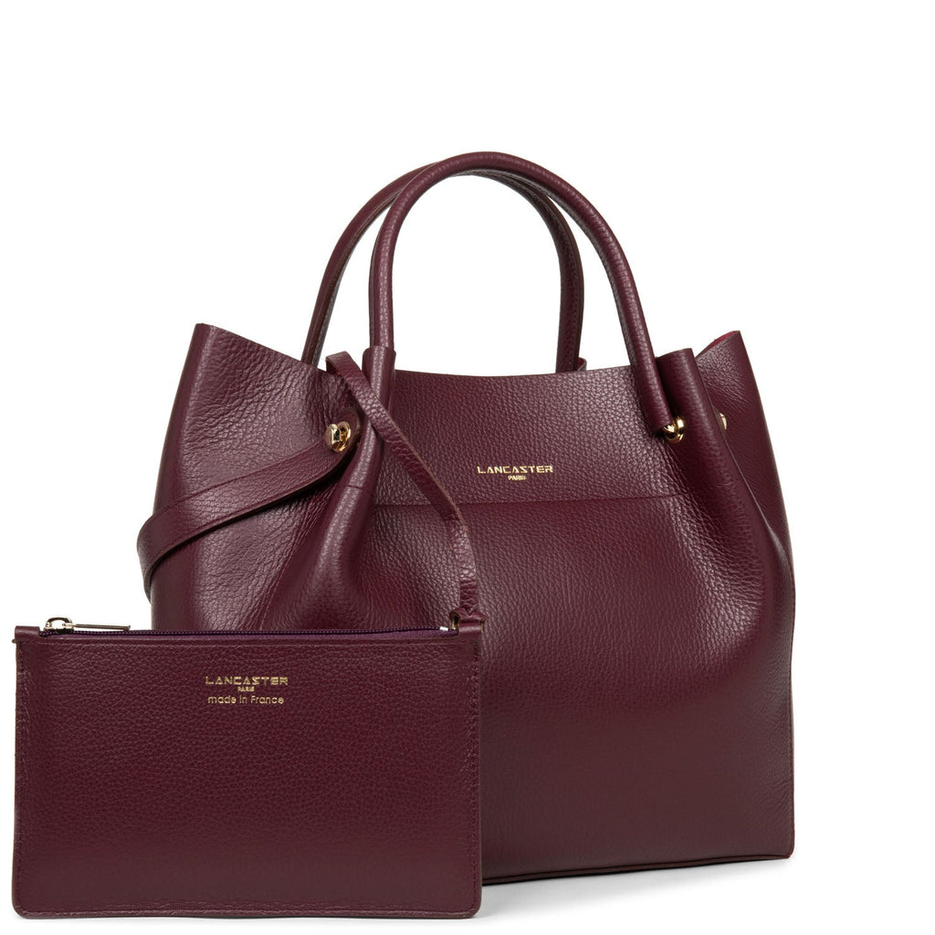 Grand sac cabas épaule - Foulonné Double LOUISA