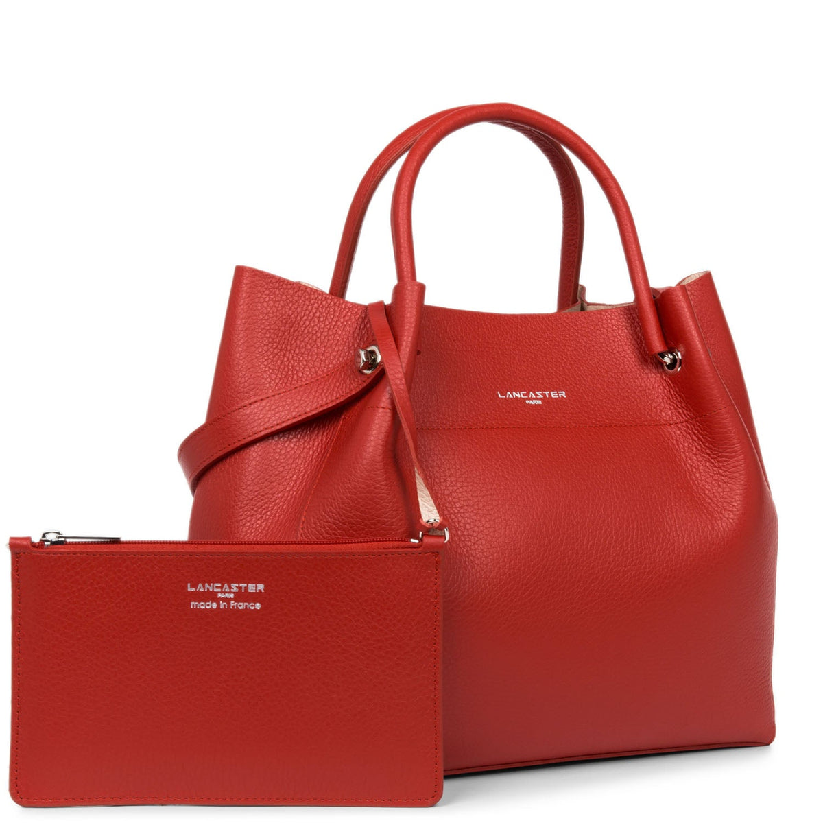Grand sac cabas épaule - Foulonné Double LOUISA