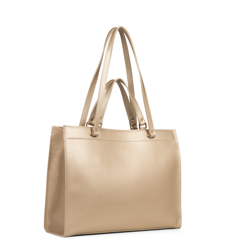 Très grand sac cabas épaule - Foulonné Double DAILY