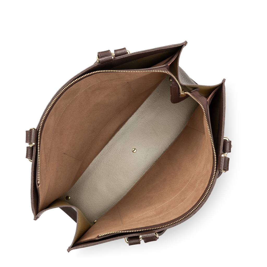 Très grand sac cabas épaule - Foulonné Double DAILY