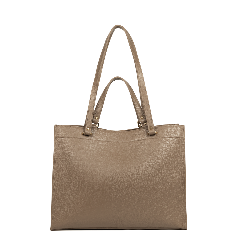 Très grand sac cabas épaule - Foulonné Double DAILY
