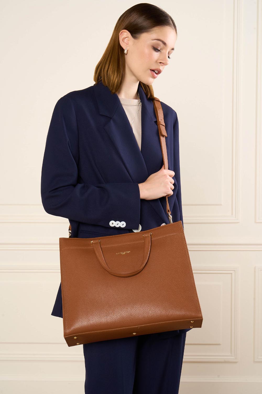 Grand sac cabas main - Foulonné Double DAILY