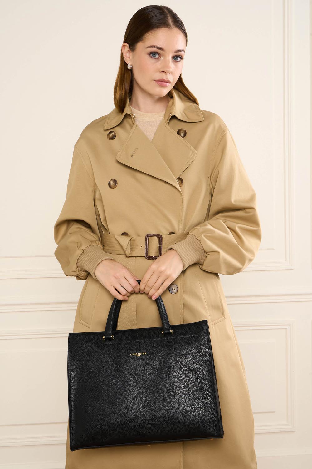 Grand sac cabas main - Foulonné Double DAILY