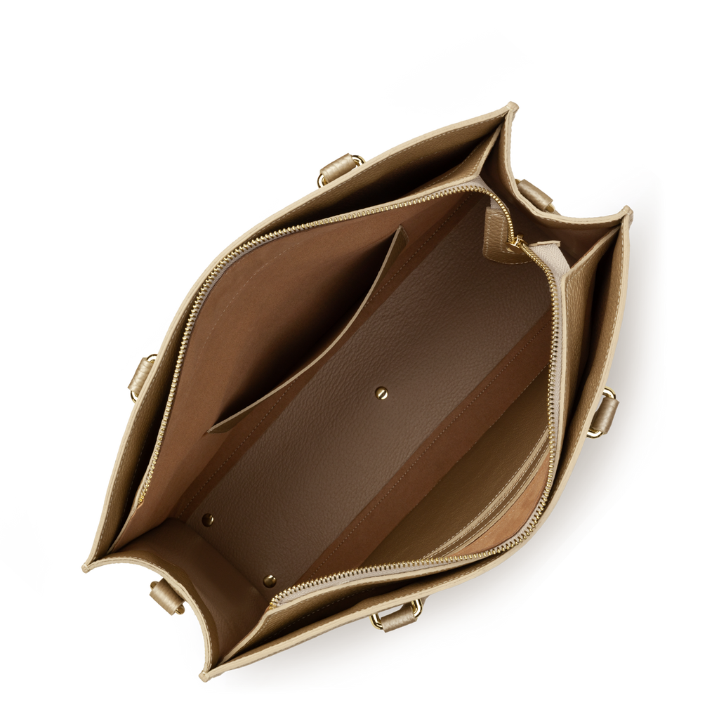 Grand sac cabas main - Foulonné Double DAILY