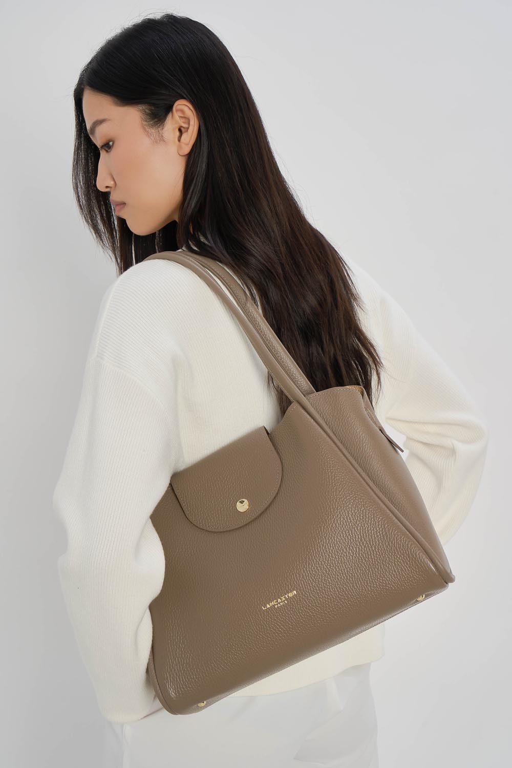 Grand sac cabas épaule - Ida Double