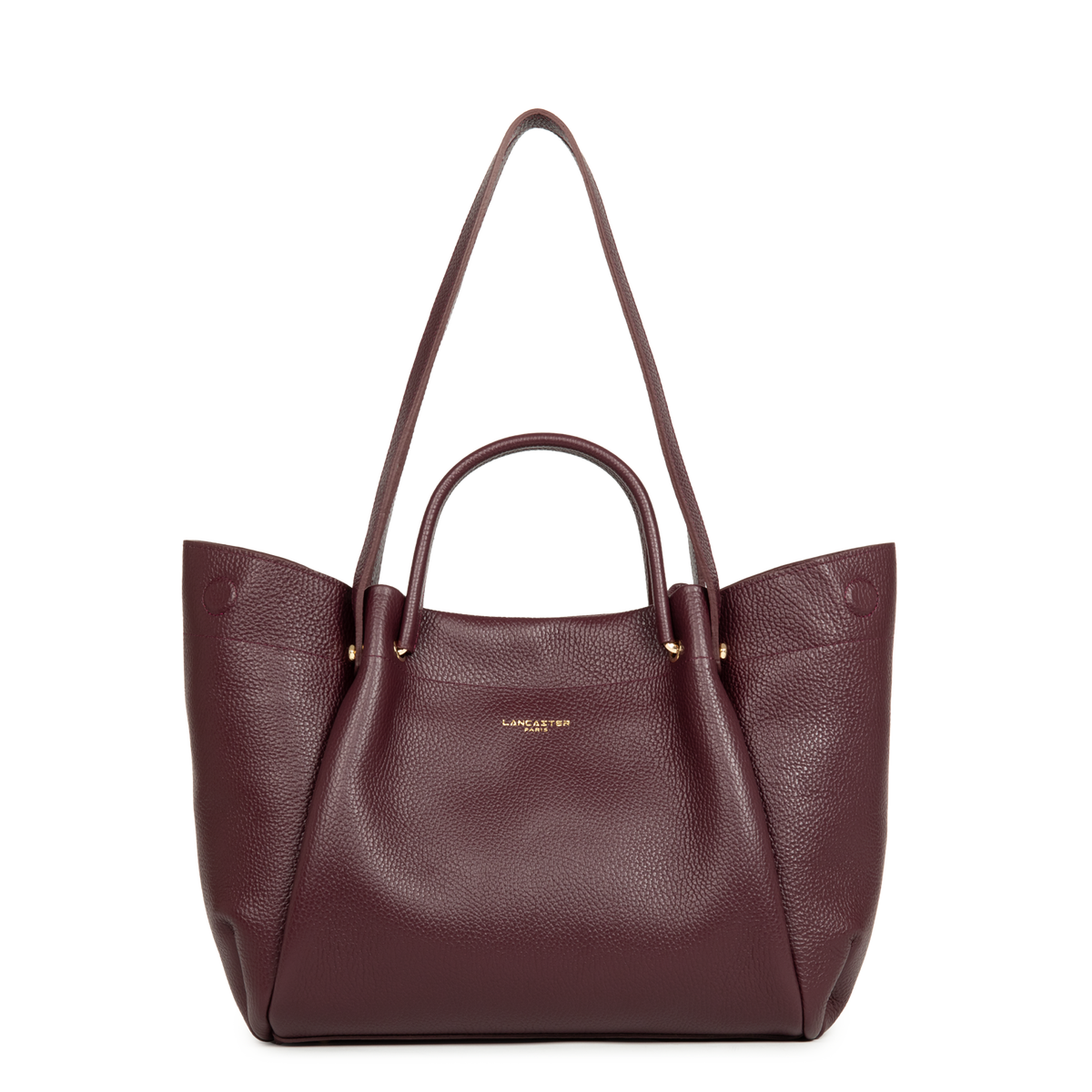 Très grand sac cabas épaule - Foulonné Double LOUISA