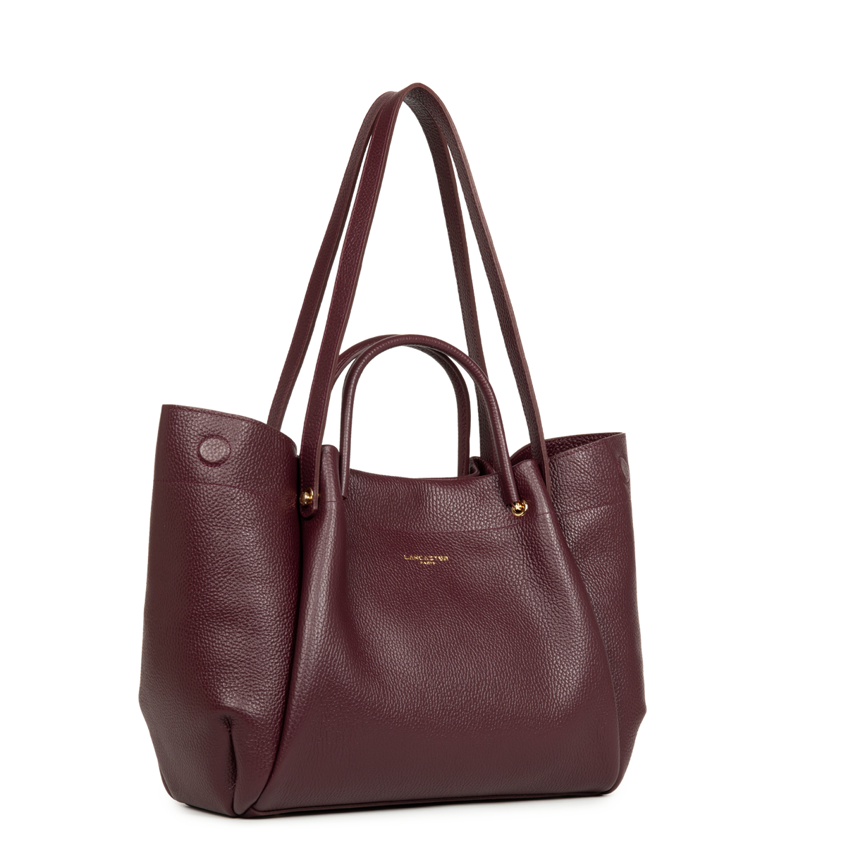 Très grand sac cabas épaule - Foulonné Double LOUISA