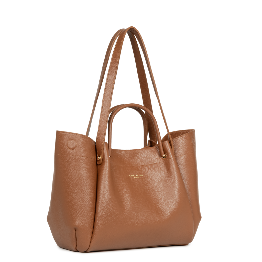 Très grand sac cabas épaule - Foulonné Double LOUISA