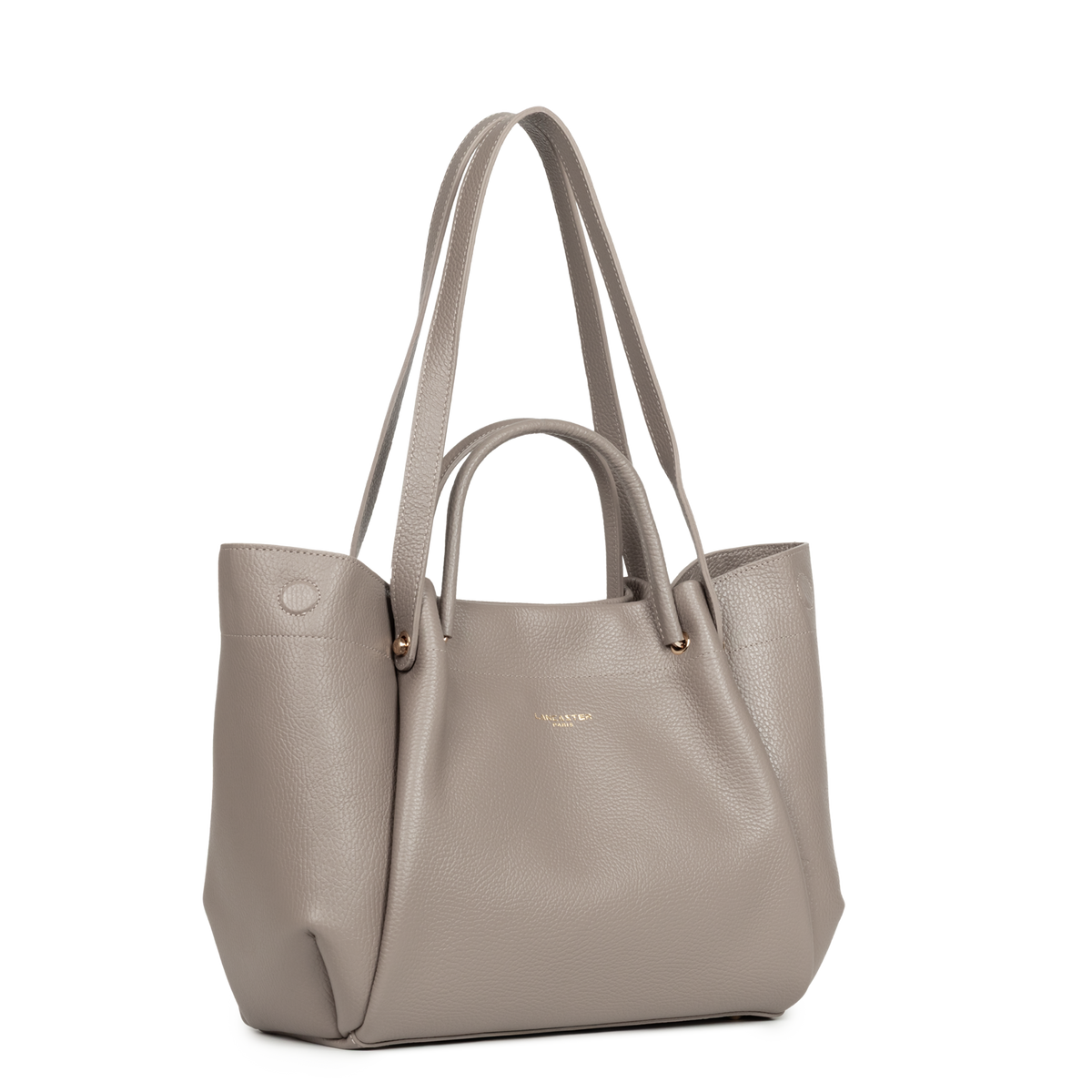 Très grand sac cabas épaule - Foulonné Double LOUISA