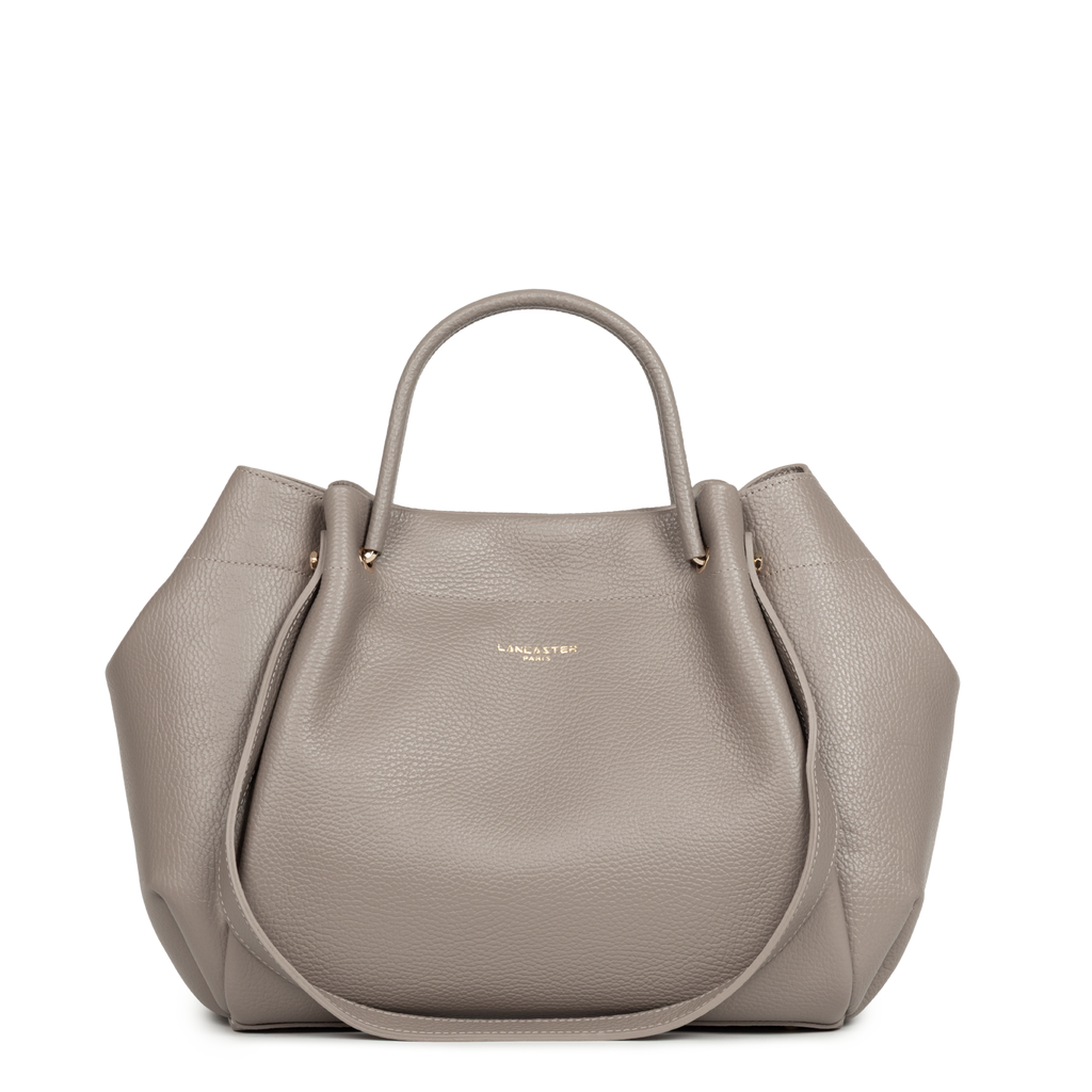 Très grand sac cabas épaule - Foulonné Double LOUISA