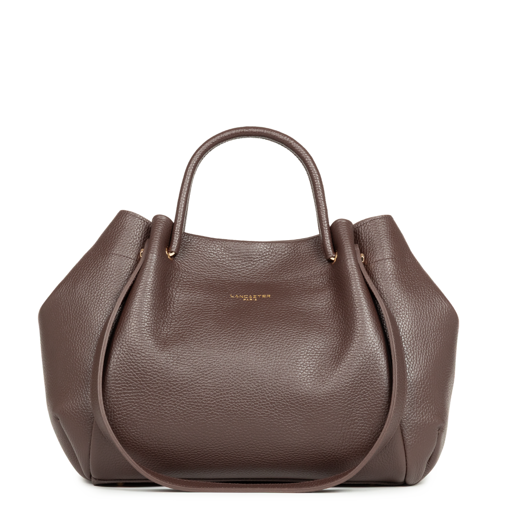 Très grand sac cabas épaule - Foulonné Double LOUISA