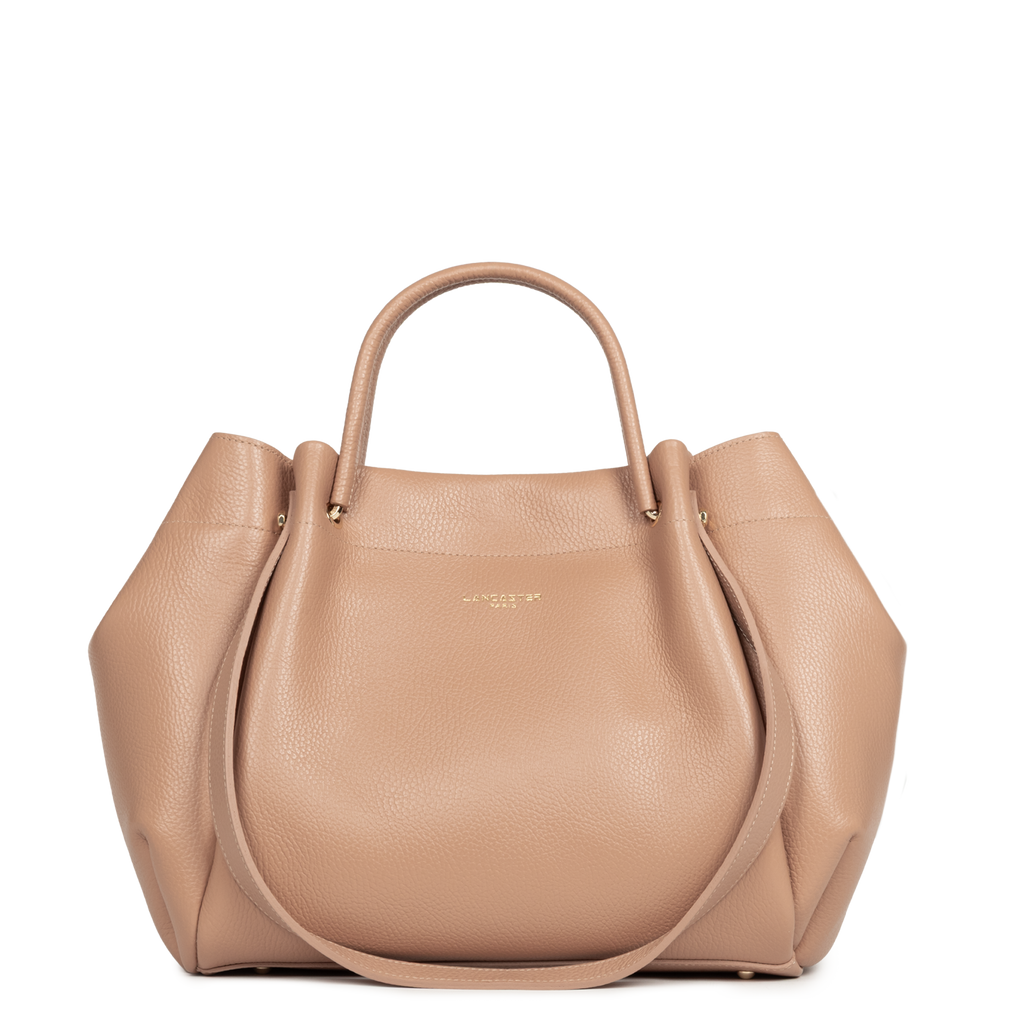 Très grand sac cabas épaule - Foulonné Double LOUISA