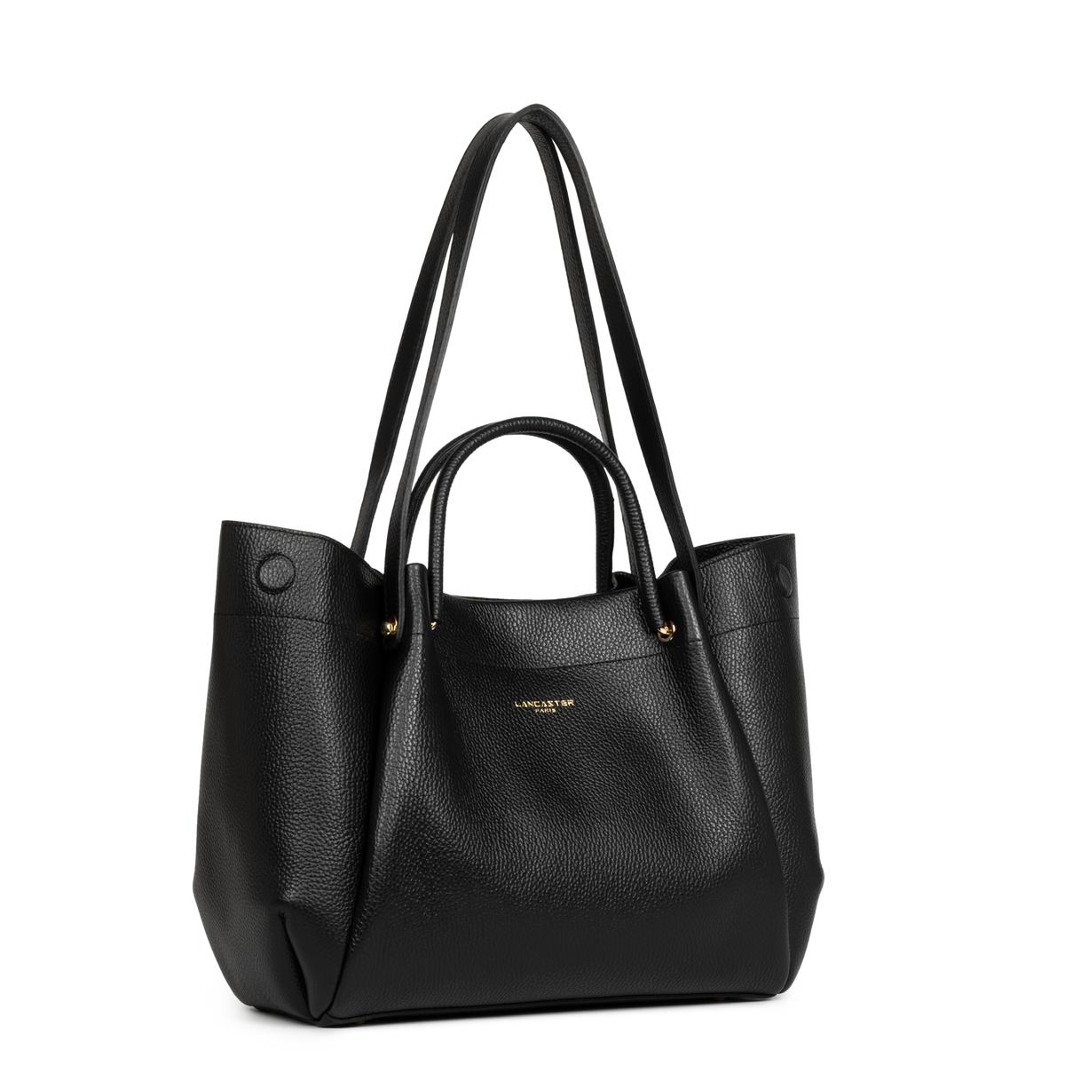 Très grand sac cabas épaule - Foulonné Double LOUISA