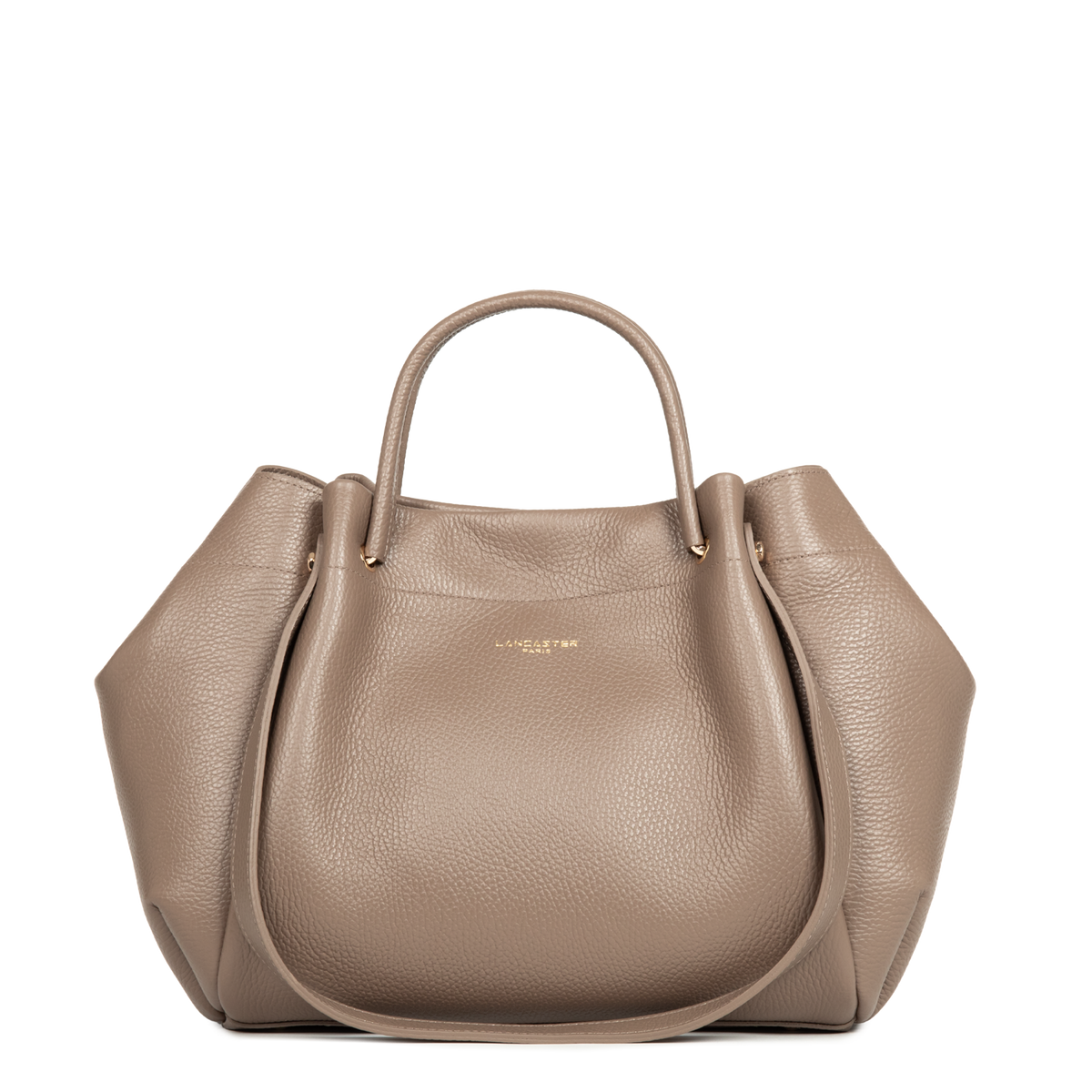 Très grand sac cabas épaule - Foulonné Double LOUISA
