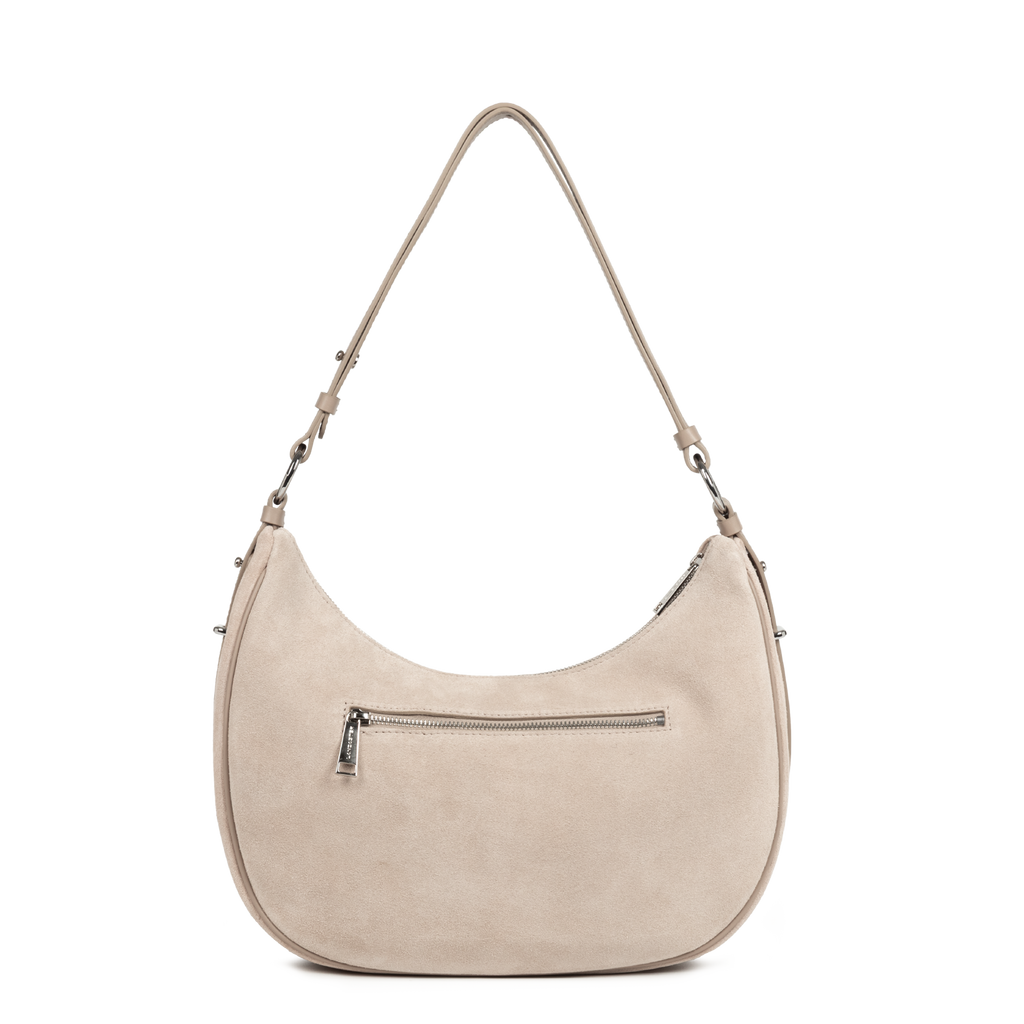 Grand sac besace - Daim italien