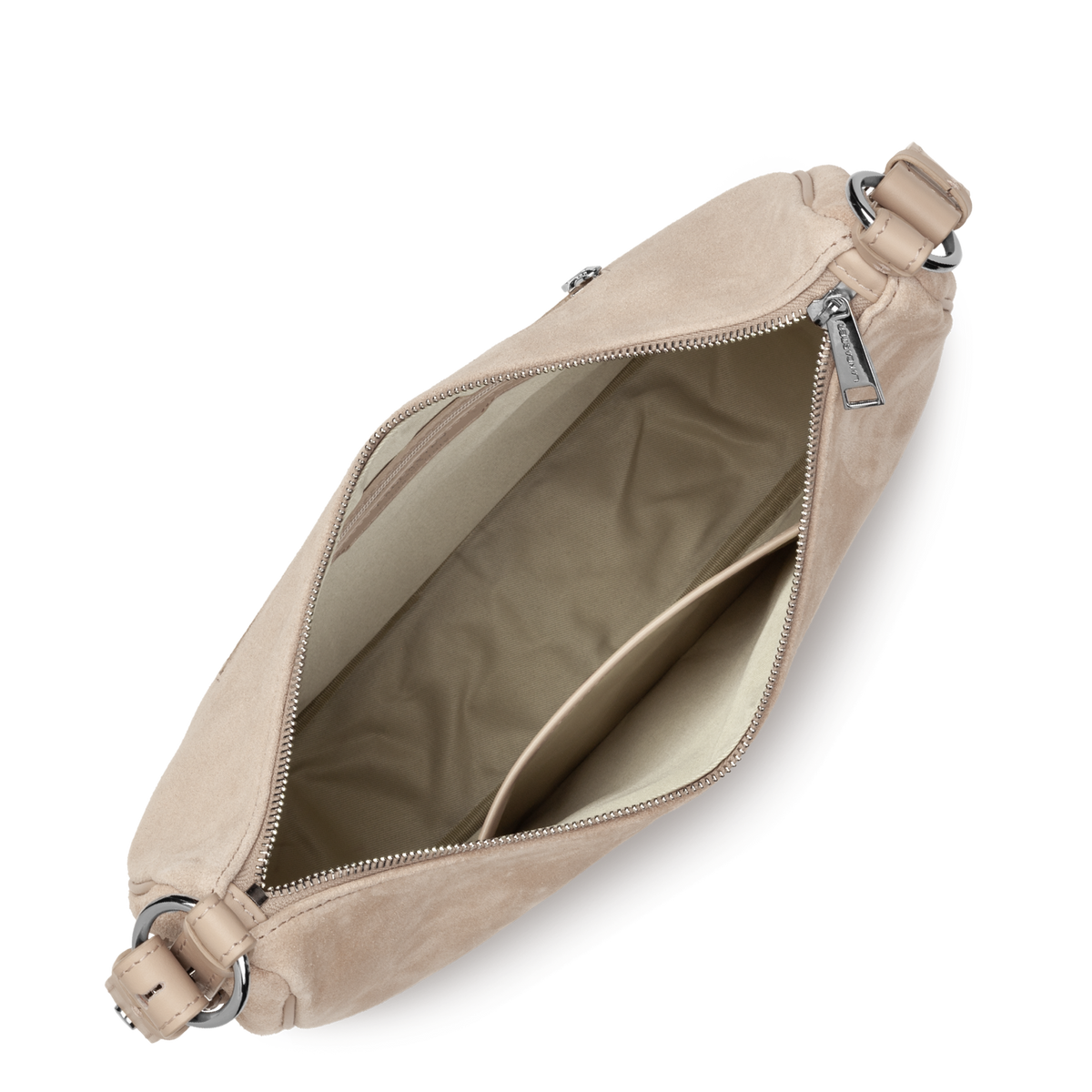 Grand sac besace - Daim italien
