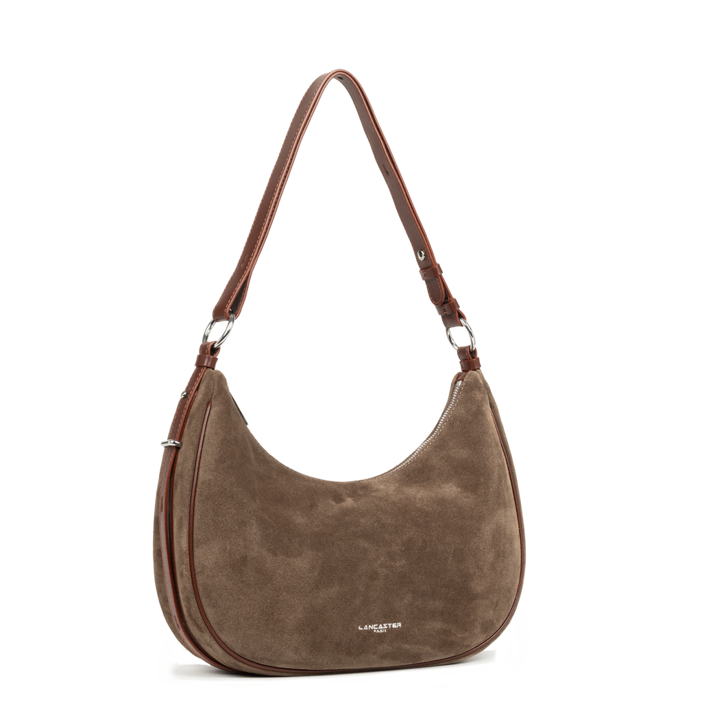 Grand sac besace - Daim italien
