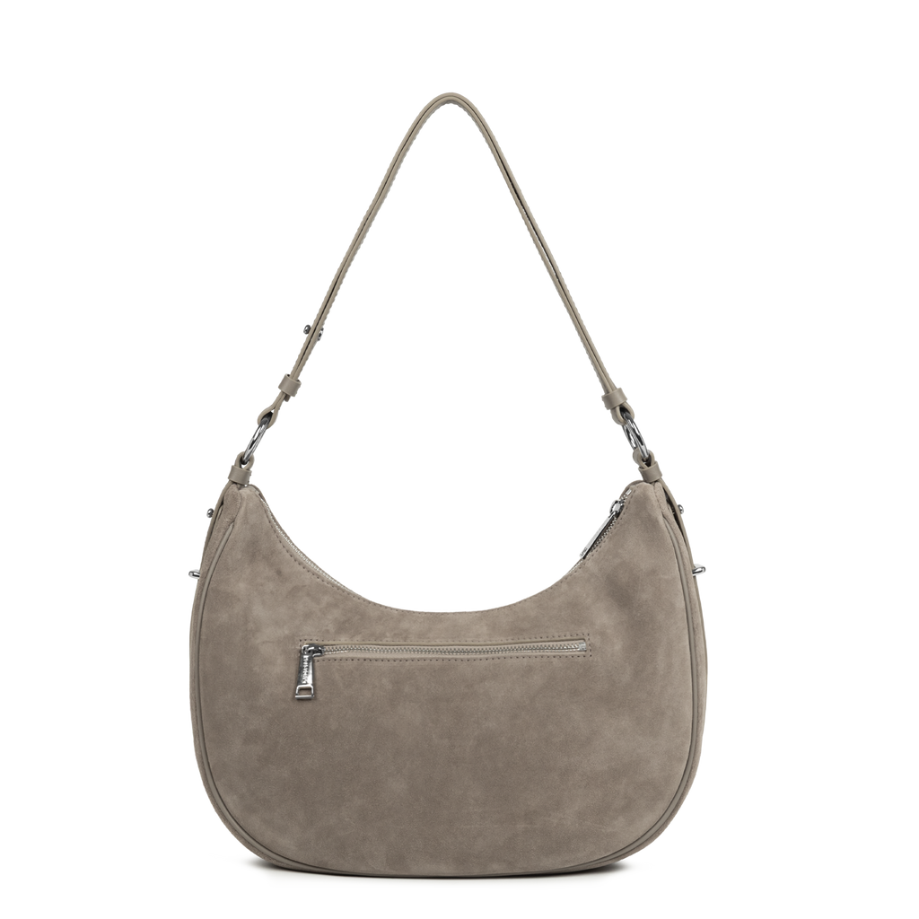 Grand sac besace - Daim italien