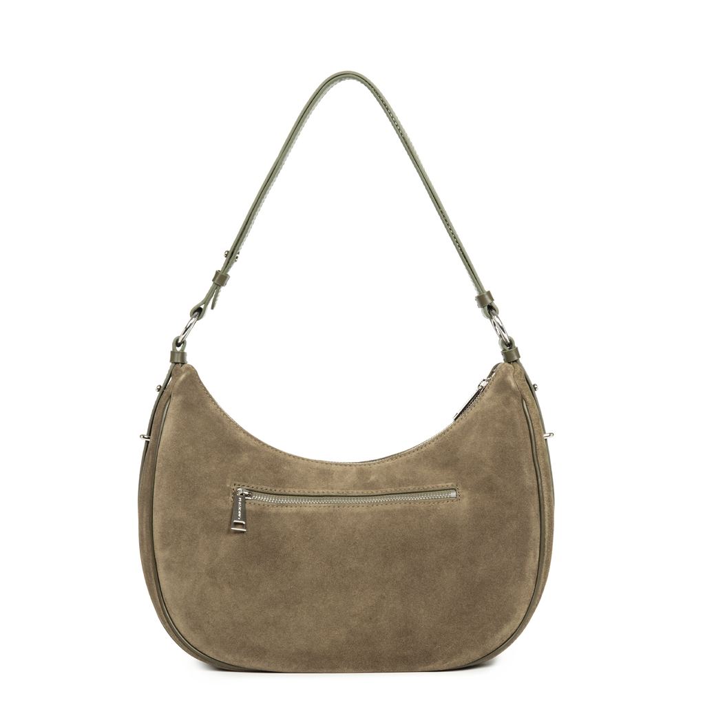 Grand sac besace - Daim italien
