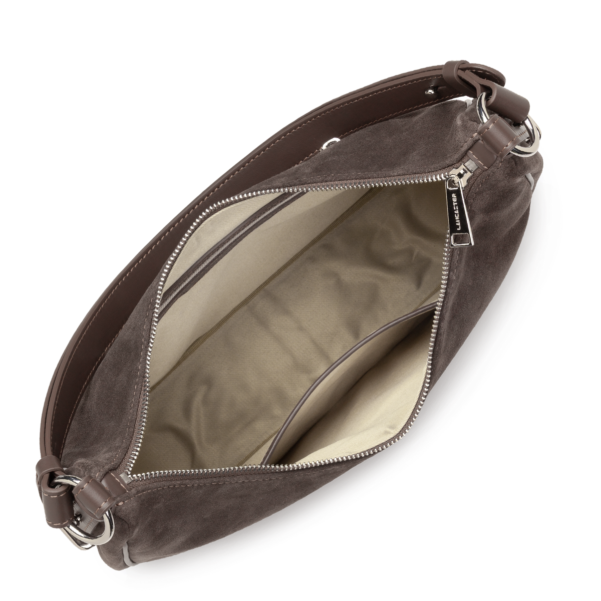 Grand sac besace - Daim italien