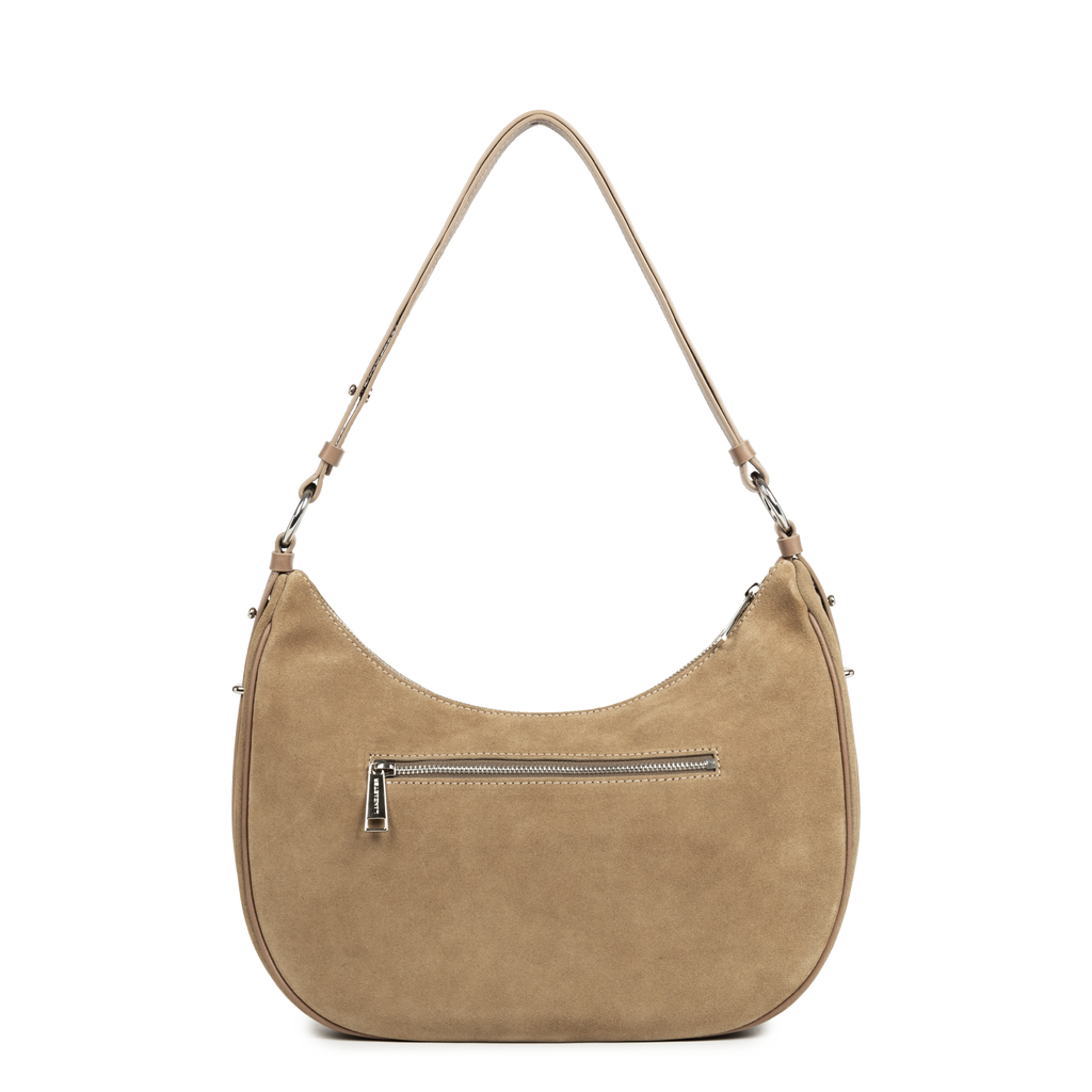 Grand sac besace - Daim italien