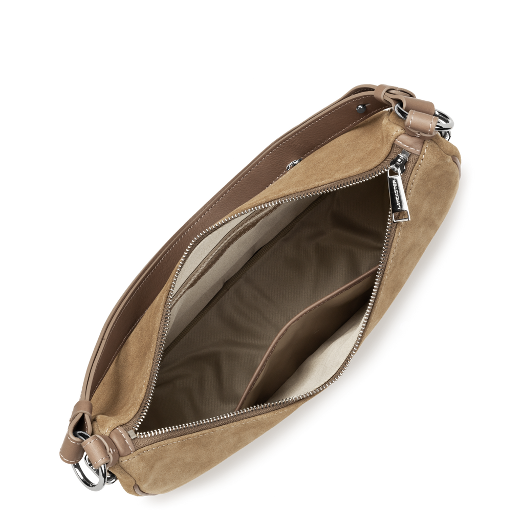 Grand sac besace - Daim italien