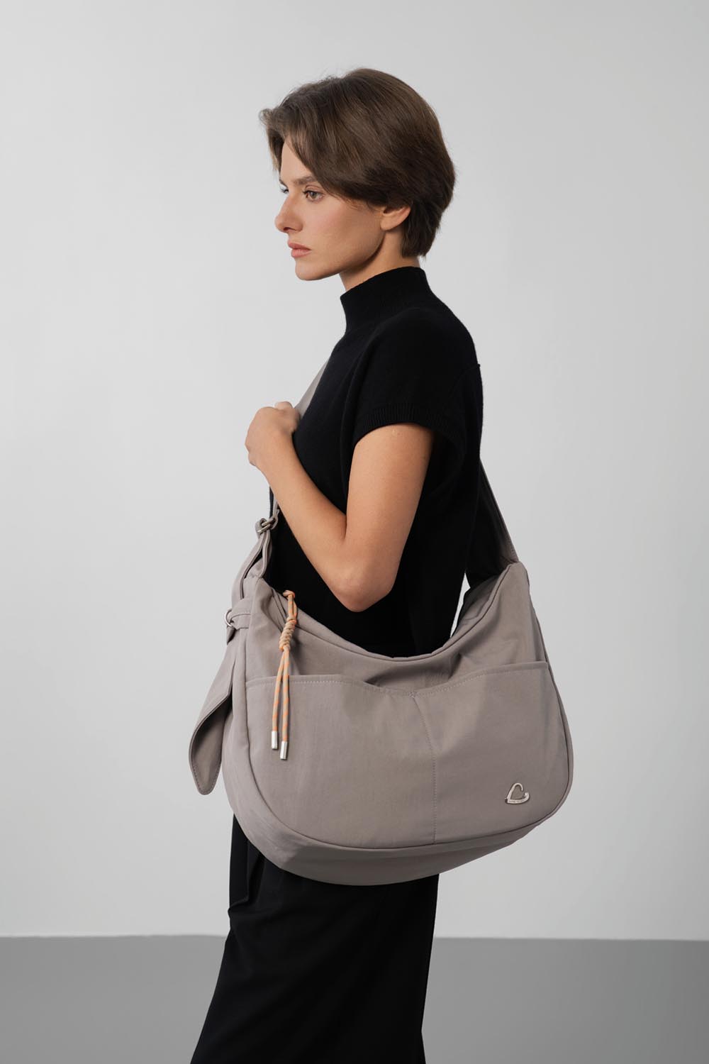 Très grand sac besace - Basic Love