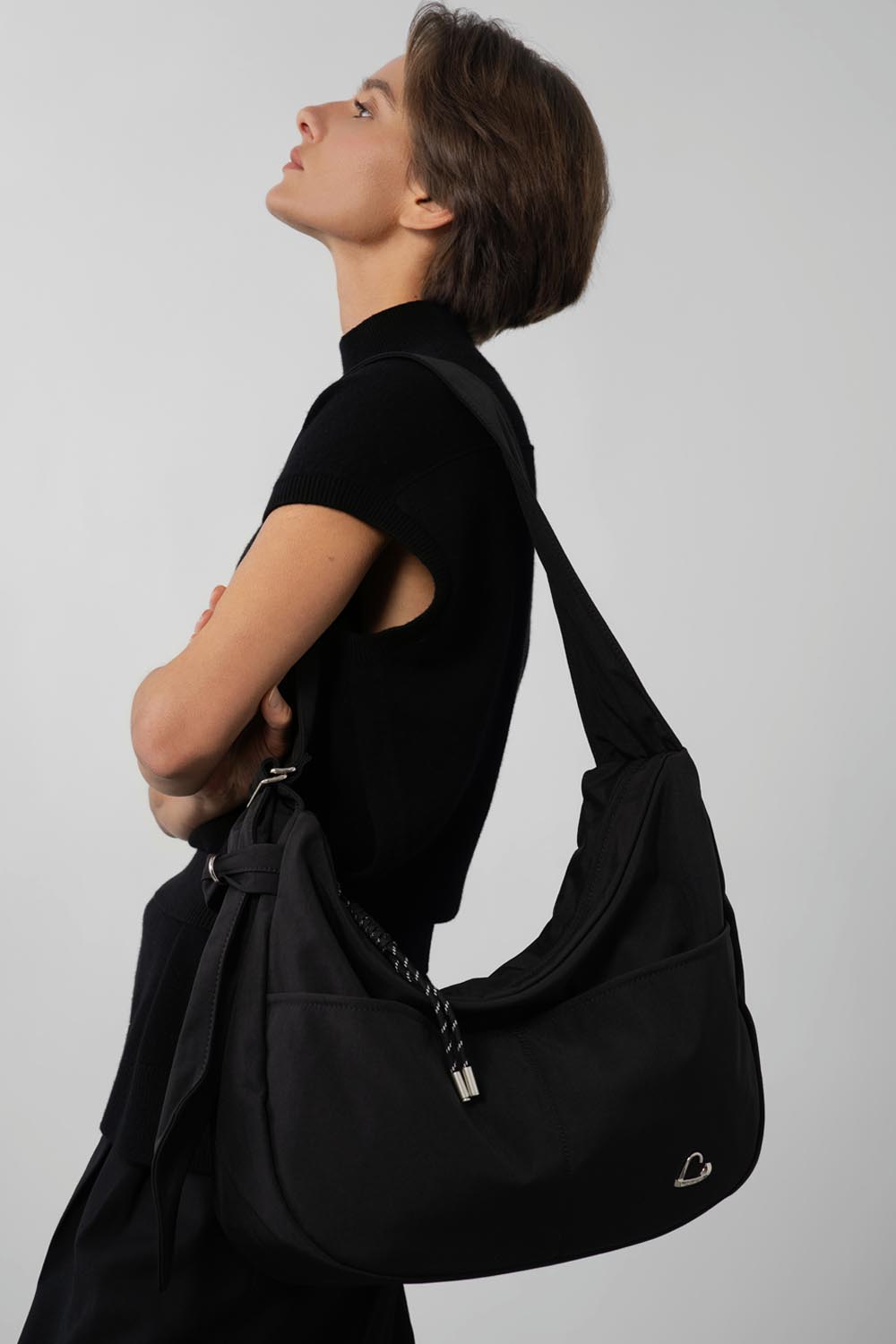 Très grand sac besace - Basic Love
